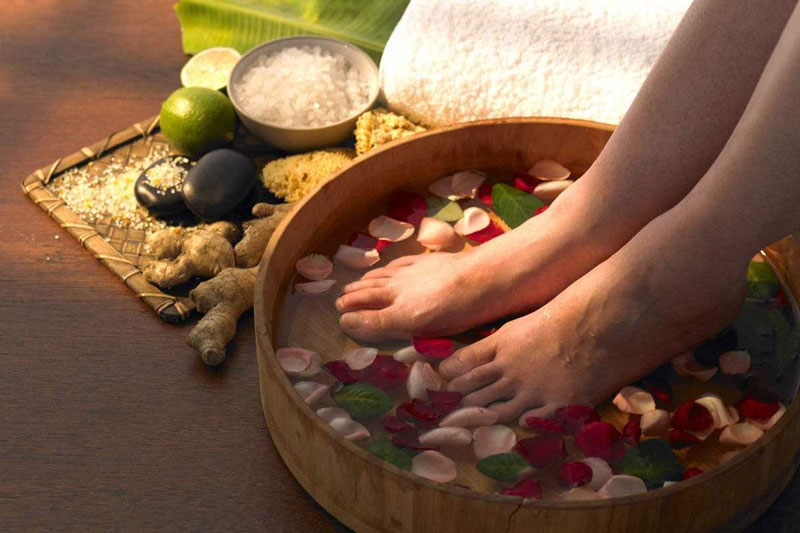 Free herbal foot